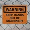 Signmission Keep Hands Out Of Machinery OSHA Warning Sign, Plastic, 14in W x 10in L, 2PK OS-2PACK-WS-P-1014-L-19680 - alternate 3